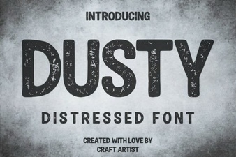 Dusty Fonts: Creative Ideas for Vintage Designs