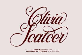 Olivia Scarcer Font: Design Uses & Project Ideas
